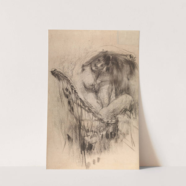 Nude in a Cane Chair by Rik Wouters