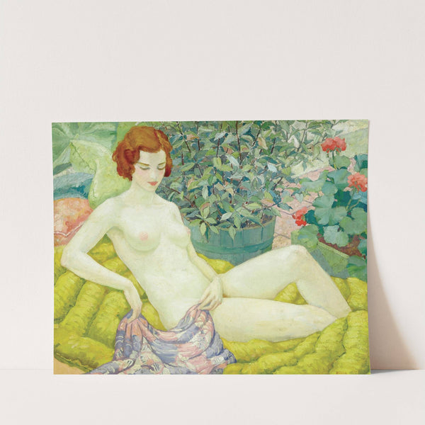 Nude in a Garden by William Henry Kemble Yarrow