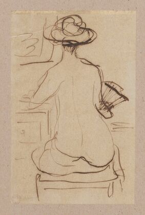 Nude in a hat (1933)