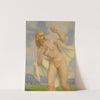 Nude In A Landscape by Adrien Thevenot