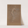 Nude Leaning on a Rail (recto) (1871-1874) by James Abbott McNeill Whistler
