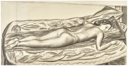 Nude Lying on a Bed (1931)