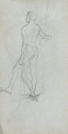 Nude Male Study (1860s)