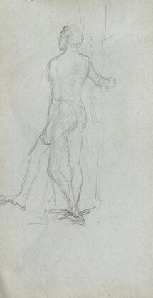 Nude Male Study (1860s)