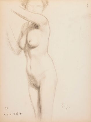 Nude model
