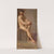Nude of a seated man (1873) by Kazimierz Alchimowicz
