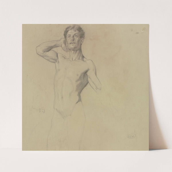 Nude of a young man by Alois Penz