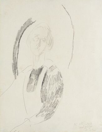 Portrait de femme (Annie Bjarne) (1918)