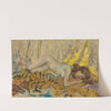 Nude on a tiger skin by James Jebusa Shannon