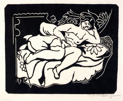 Nude on Sofa