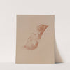 Nude Print by Mihály Zichy
