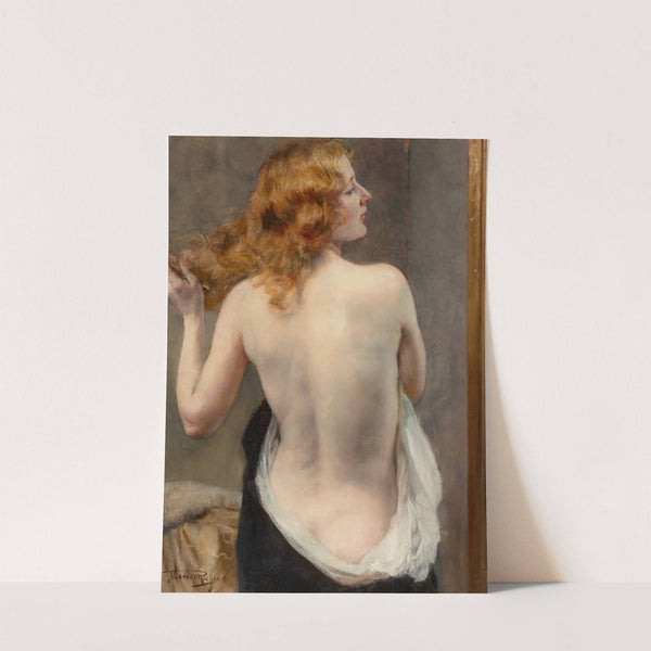 Nude, seen from behind by Herman-Jean-Joseph Richir