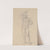 Nude sketch to the high priest to the painting &#039;Martyrdom of St. Matthias&#039; by Józef Simmler