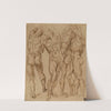 Nude Studies (1570–1580) by Bartolomeo Passarotti