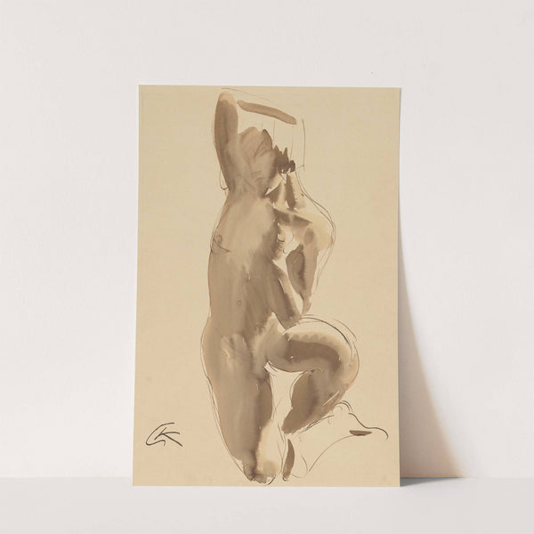 Nude Study (1900s) by George Kolbe