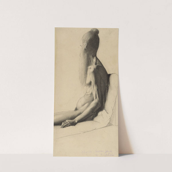 Nude Study of an Old Man (1878–1879) by Georges Seurat