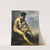 Nude Warrior with a Spear by Théodore Géricault
