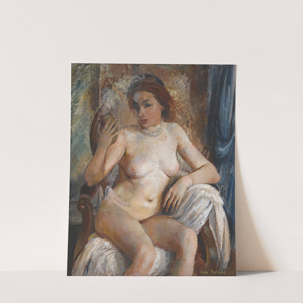 Nude With Mirror by Vera Rockline