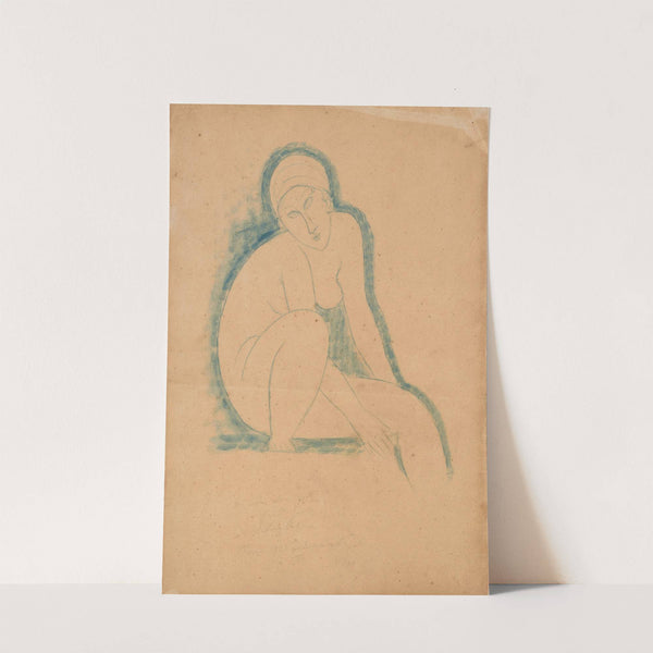 Nudo seduto (1913–1914) by Amedeo Modigliani