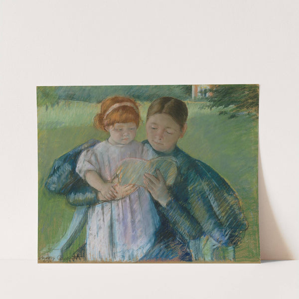 Nurse Reading to a Little Girl (1895) by Mary Cassatt