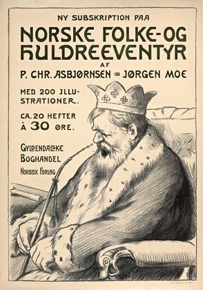 Ny Subskription paa Norske Folke- og Huldreeventyr af P. Chr. Asbjørnsen og Jørgen Moe