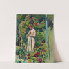 Nymphe aux fleurs (Nu à la draperie, dans le jardin) (1906-07) by Maurice Denis
