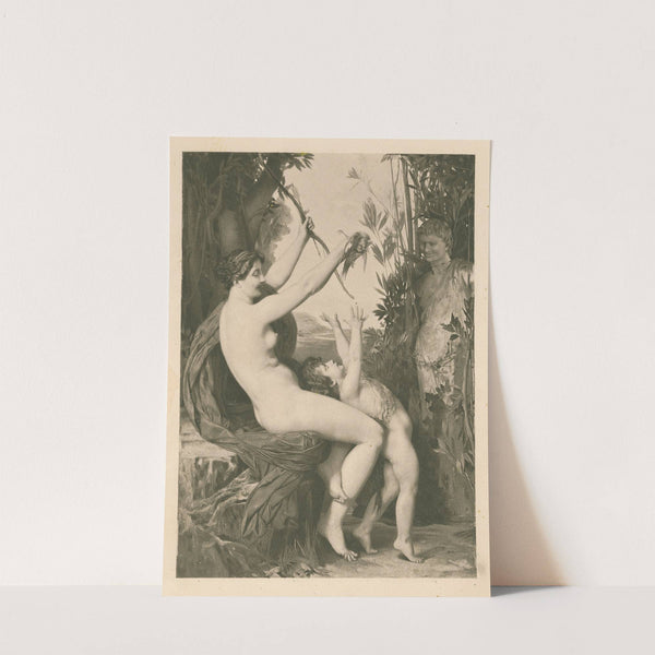 Nymphe et Bacchus (1881) by Jules Joseph Lefebvre
