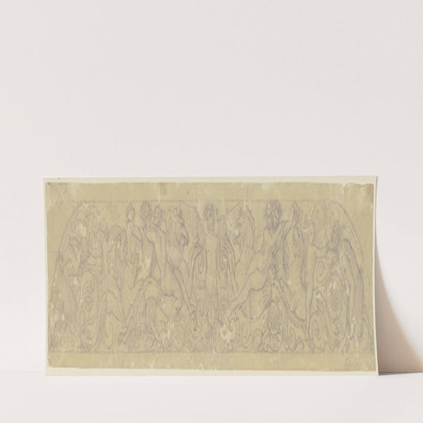 Nymphen und Satyrn auf Fabeltieren (ca 1819-1820) by Peter von Cornelius