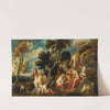 Nymphs Cutting Off Pan&#039;s Beard by Jacob Jordaens