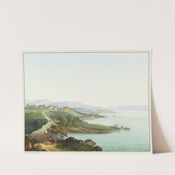 Nyon, von Südwesten by Jean-Antoine Linck