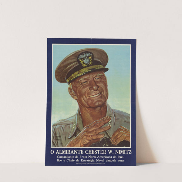 O Almirante Chester W. Nimitz by Anonymous