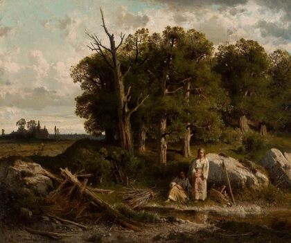 Oak forest