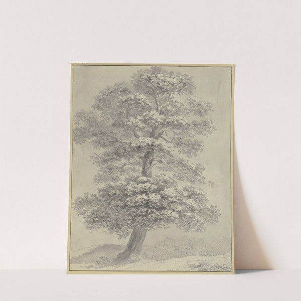 Oak trees by Heinrich Rieter