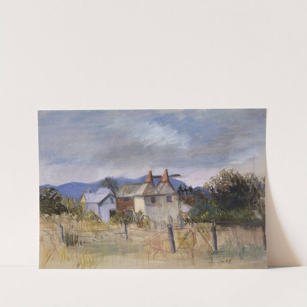 Oast houses, Motueka by Mina Arndt