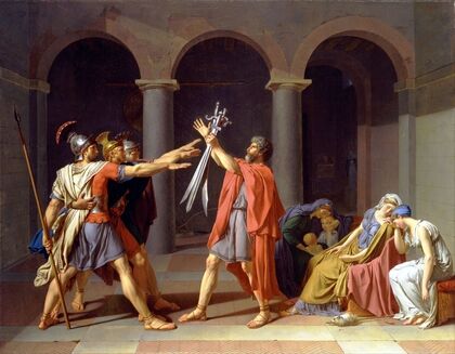 Oath Of The Horatii — size preview