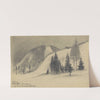 Obersteirische Winterlandschaft by Karl Wiener