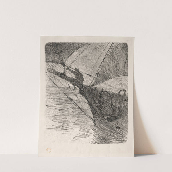 Oceano Nox by Henri de Toulouse-Lautrec