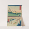 Ochanomizu Bridge (19th century) by Andō Hiroshige
