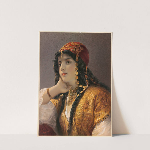 Odalisque by Gustav Karl Ludwig Richter