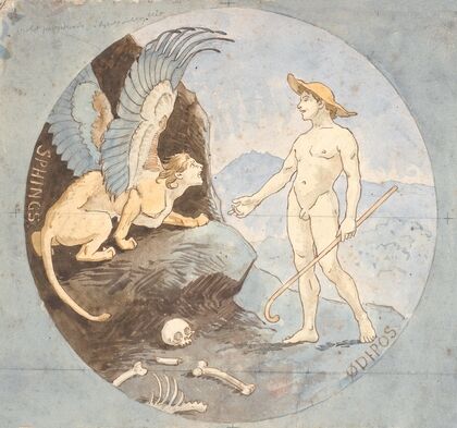 Oedipus and the Sphinx (1882 - 1884)