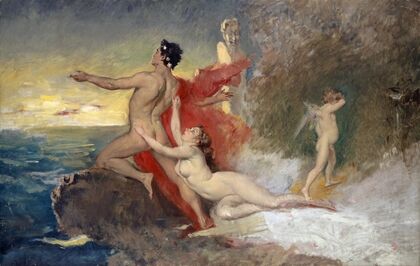 Odysseus and Calypso