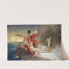 Odysseus and Calypso by Frank Buchser