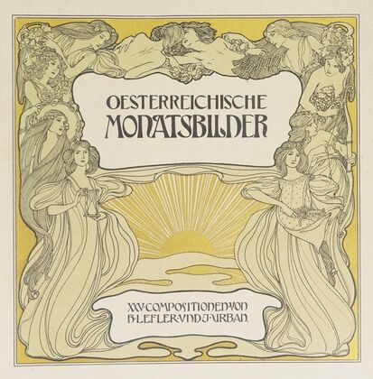 Oesterreichische Monatsbilder Pl.01