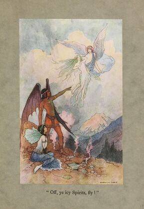 ‘Off, ye icy Spirits, fly!’
