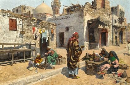 Offering Refreshment, Cairo