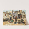Offering Refreshment, Cairo by Alphons Leopold Mielich