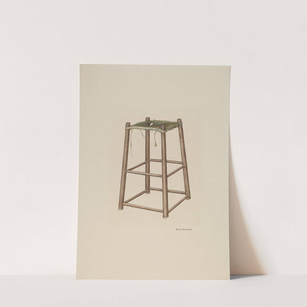 Office High Stool (c. 1940) by Ursula Lauderdale