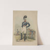 Officer from the First Troop, Philadelphia, facing forward by John Rubens Smith