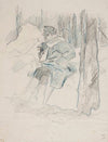 Oficer Legionu UKraińskich Strzelców Siczowych (1914-1920) w lesie