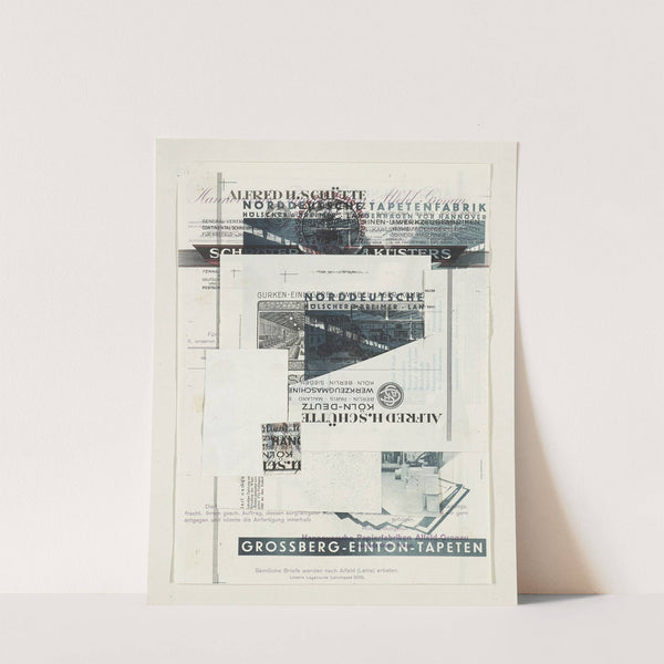 Ohne Titel by Kurt Schwitters